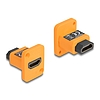 Delock D-típusú Modul HDMI-A anya anya 4K narancssárga