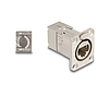 Delock D-típusú RJ45 beépített csatlakozó LSA kapcsolattal Cat.6A STP fém