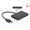 Delock DisplayPort 1.4-es elosztó 1 x DisplayPort-bemenet > 4 x DisplayPort-kimenet (87794)