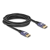 Delock DisplayPort kábel 8K 60 Hz 5 m lila fém