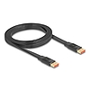 Delock DisplayPort szalagkábel 8K 60 Hz 2 m