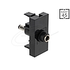 Delock Easy 45 modul DC 5.5 x 2.1 mm anya - DC 5.5 x 2.1 mm apa fekete