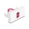 Delock Easy 45 Modul LC Duplex anya LC Duplex anya fehér / lila