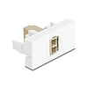 Delock Easy 45 Modul LC Duplex anya LC Duplex anya fehér/bézs