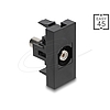Delock Easy 45 modul RCA anya - RCA anya fehér / fekete