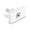 Delock Easy 45 Modul sztereo jack anya 3,5 mm 3 tűs - Sztereo jack anya 3,5 mm 3 tűs fehér