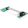 Delock emelő kártya Mini PCI Express > PCI Express x1 bal beillesztés (41305)