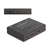 Delock HDMI 2 - 1 kapcsoló kétirányú 8K 60 Hz