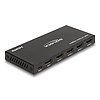 Delock HDMI elosztó 1 x HDMI megoszlik 4 x HDMI-vé, 4K 60 Hz kimenettel és downscalerrel