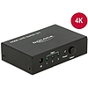 Delock HDMI UHD-kapcsoló, 3 x HDMI-bemenet > 1 x HDMI-kimenet, 4K (18683)