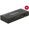 Delock HDMI UHD-kapcsoló, 5 x HDMI-bemenet > 1 x HDMI-kimenet, 4K (18685)