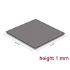 Delock Hővezető párna 100 x 100 x 1 mm M.2 modulokhoz 3,2 W/mK alacsony olaj szivárgás