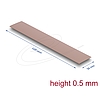 Delock Hővezető párna 120 x 20 x 0,5 mm M.2 modulokhoz 3,0 W/mK nem szilikon anyagú