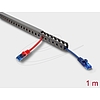 Delock Huzalozási csatorna 20 x 20 mm - hosszúsága 1 m szürke