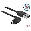 Delock Kábel, EASY-USB 2.0-s A-típusú csatlakozódugó > EASY-USB 2.0-s Micro-B típusú csatlakozódugó, (85561)