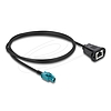 Delock Kábel HSD Z anya - RJ45 anya 1 m