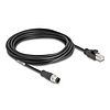 Delock Kábel M12 A kódolt 8 tűs apa - RJ45 apa PVC 5 m