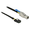 Delock Kábel Mini SAS HD SFF-8644 > Mini SAS SFF-8087, 1 m (83616)