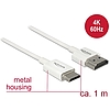 Delock Kábel Nagysebességű HDMI Ethernettel - HDMI-A-csatlakozódugó > HDMI Mini-C-csatlakozódugó, 3D (85142)