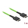 Delock Kábel OCuLink PCIe SFF-8611 > OCuLink SFF-8611, 1 m (85214)