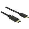 Delock Kábel USB Type-C 2.0 dugó > USB 2.0 Micro-B típusú dugó 2,0 m fekete (83334)