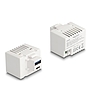 Delock Keystone Modul A-típusú USB-vel és USB Type-C töltő porttal PD 20 W fehér
