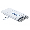 Delock Külső ház 2.5 SATA HDD / SSD-hez SuperSpeed USB 10 Gbps (USB 3.1 Gen 2) (42617)