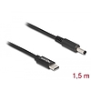 Delock Laptop töltőkábel USB Type-C apa - Dell 4,5 x 3,0 mm apa (87974)