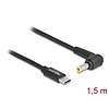 Delock Laptop töltőkábel USB Type-C apa - Samsung 5,5 x 3,0 mm apa (87980)