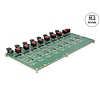 Delock M.2 Teszttábla 8 x M.2 NVMe Kulcs M SSD SFF-8643 konnektorral