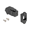 Delock Mini DisplayPort panel tartó anya - DisplayPort anya 45 -ban hajlított 8K 30 Hz fekete