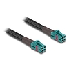Delock Mini FAKRA Z quad kábel anya - Mini FAKRA Z B-típusú quad anya
