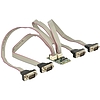 Delock Module MiniPCIe I/O PCIe full size 4 x Serial RS-232 with Voltage supply (95244)