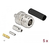 Delock N anya RG-174 / RG-316 krimpelésére illeszkedő süllyesztő csővel