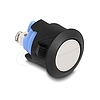 Delock Nyomógomb installáláshoz 16 mm 2 db. csavarhelyes működtető lapos műanyag zár a csomagban