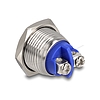 Delock Nyomógomb installáláshoz 16 mm 2 db. csavaros kapocs aktuátor nagyon magas