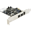 Delock PCI Express kártya FireWire A / B (89153)