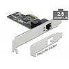 Delock PCI Express x1 kártya - 1 x 2,5 Gigabit LAN (89564)