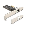 Delock PCI Express x1 kártya - 1 x RJ45 5 Gigabit LAN