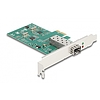 Delock PCI Express x1 Kártya - 1 x SFP bővítőhely 100Base-FX