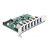 Delock PCI Express x1 Kártya -7 x külső USB 5 Gbps A-típusú anya