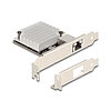 Delock PCI Express x4 Kártya 1 x RJ45 10 Gigabit LAN AQC107S
