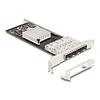 Delock PCI Express x4 Kártya - 4 x SFP bővítőhely Gigabit LAN