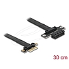 Delock PCI Expressz riser kártya x1 apa - x1 szlot kábellel 30 cm hosszú