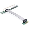 Delock PCIe-Riser-Karte x1 > PCI 32-Bit mit Kabel 13cm (41857)