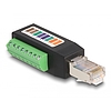 Delock RJ45 apa Cat.5e - Terminal Block Adapter 90 -ban hajlított (66048)