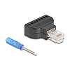 Delock RJ45 apa sorkapocs csavarhúzóval Cat.5e
