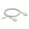 Delock RJ45 hálózati kábel Cat.6 UTP ultravékony 1 m szürke rövid csatlakoztatókkal