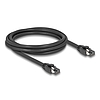 Delock RJ45 hálózati kábel Cat.8.1 S/FTP 2 m akár 40 Gbps fekete