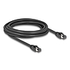 Delock RJ45 hálózati kábel Cat.8.1 S/FTP 3 m akár 40 Gbps fekete